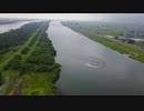 【4Kドローン空撮】堤防で時速65kmでDJI Mavic Proを飛ばしてみた！