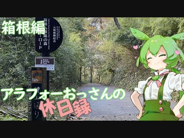 【箱根町】アラフォーおっさんの休日録　箱根編【ずんだもん車載】
