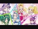 プリティピックアップフェア第９弾 缶バッジを開封する男【プリキュア プリティストア】