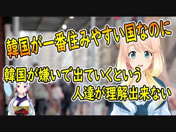 【韓国の反応】韓国が嫌いで出ていくという人が理解出来ない【世界の〇〇にゅーす】