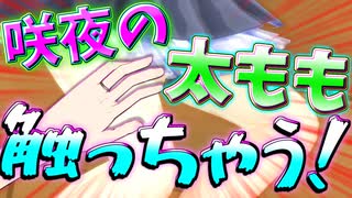 【ゆっくり茶番】咲夜さんの極上にえっちな太ももを触っちゃう！？