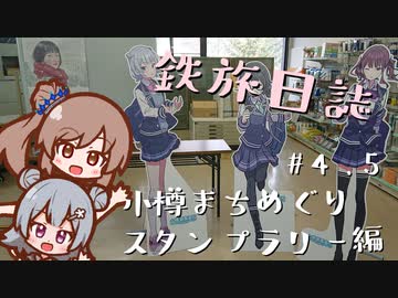 【CeVIO旅行】鉄旅日誌 #4.5　小樽まちめぐりスタンプラリー編コメ返し