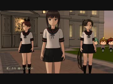 【第1回MMD廃】駆逐艦娘選抜　本田美奈子(岸洋子)　夜明けのうた