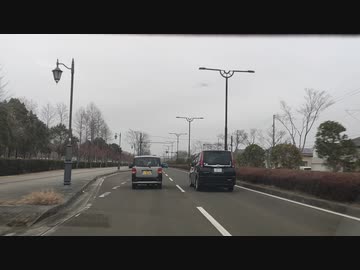 仙台近辺車載動画シリーズ　128　利府街道　宮城スタジアム