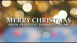 トランプ前大統領からメリークリスマス！[翻訳吹き替え]　Trump ChristmasBGM付031225