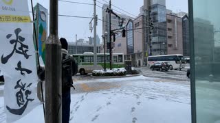 武士道富山駅駅街宣2021.12.19
