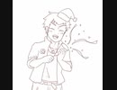 【手描き】モバ12月マイデスク信玄さん
