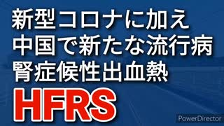 中国で新型コロナと同時にハンタウイルス感染による腎症候性出血熱が流行中、免疫抑制状態の人がどうなるかは現在は不明。