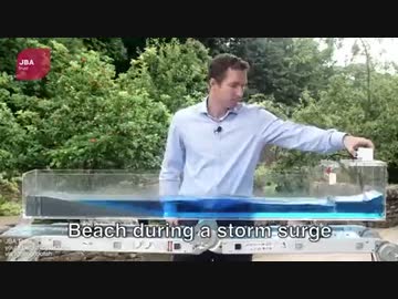 ホモと学ぶ　防波堤の役割