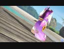 【DoaXvv/あやね】膝立ち・両手を頭に/振袖・綾目蝶