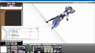 【MMDMacro】MMD再生中[ Tilt ：左右 Z軸回転 ]Hotkey