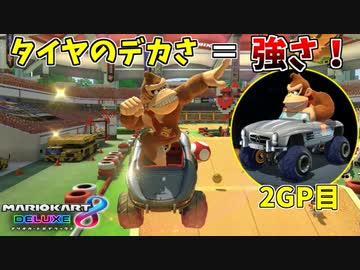 【マリオカート8DX】私のタイヤは凶暴です。2GP目:愛の戦士視点【#ジルコン杯】