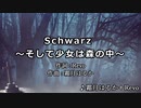 【ニコカラ】Schwarz ～そして少女は森の中～ / 霜月はるか♰Revo【耳コピ】