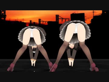 【MMD】りとばな式小悪魔、魂魄妖夢が鈴熊学園制服でサイバーサンダーサイダーを踊る