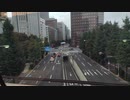 東海道新幹線の窓の景色　品川→東京