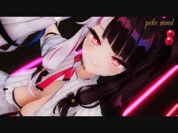 【にじさんじMMD】夜見れなで「グッバイ宣言」【第1回MMD廃】