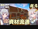 【Minecraft】村から始める、あかりっか都市国家 Part4【ボイチェビ実況】