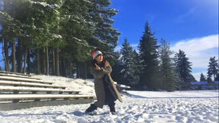 【ワッター】ベリーメリークリスマス【踊ってみた】【雪】お久しぶりです