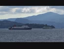 ある日の桜島（その３０８）＜早朝の垂水フェリー船上からいろいろ眺めた＞