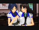【MMDデレマス】紗痲　鷺沢文香with奏＆加蓮