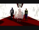 【MMD刀剣乱舞】東西槍・伯仲・鶴丸国永『Black Out』【お着替え有】