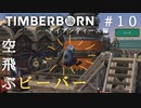 【timberborn ハード [アイアンティース編] #10】目指すは5万馬力！ビーバーと黒炎のブラックでハードな街作り【コロニー経営SLG】