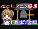 2021年アニメ感想14作総決算