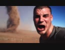 Crazy Guy Runs Into Outback Tornado To Sing FREEDOM DiVE↓