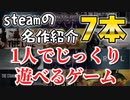 【steam名作紹介】初心者にもオススメしたいじっくり遊べるシングルプレイゲーム7本をゆっくり紹介