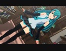 【MMD】 ミクさんでこっち向いてbaby