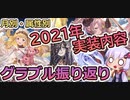 【グラブル】月別・属性別2021年実装振り返り【VOICEROID解説(結月ゆかり)】