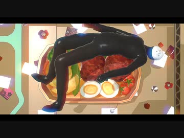 【MMD】雨穴さんでビターチョコデコレーション
