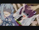 きりたんがお化けにくすぐられる動画