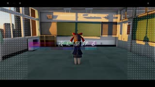 【東方MMD】制服霊夢で「夜に駆ける」