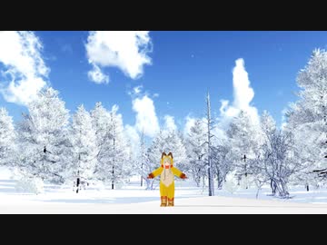 【MMD刀剣乱舞】　もふもふちみっこキツネで『ばんばん！ばばーん！』
