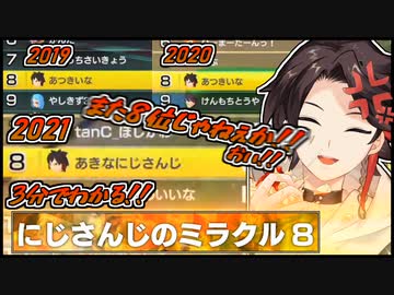 3分でわかる！三枝明那がミラクル8になるまで【マリカにじさんじ杯】