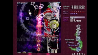 【クリア動画】東方妖々夢 霊夢B Normal【前半】