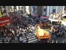 川越まつり 2012 10 21 六軒町山車 03 交差点で方向転換