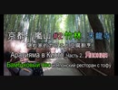 嵐山#2 竹林 Арасияма в Киото. часть 2: Бамбуковый лес и Лес кимоно, японский ресторан и сад 嵐山の隠れ家的料亭、茶寮