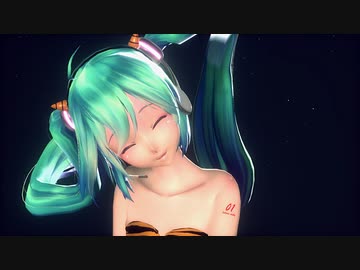 虎柄ビキニのミクさんでダーリンダンス