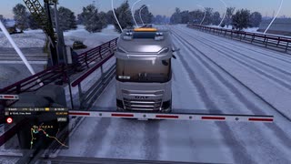 ETS2にある、ラトビア「Ventspils」にある開かずの跳ね橋