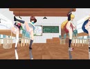 【MMD】クロエ、心実、クリムローゼ、暗鳴ニュイがイレヴンレイヴガールを踊る