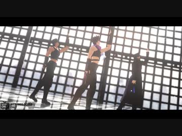【MMD】ジョナサン・ジョセフ・承太郎でバケモノダンスフロア【ジョジョ】