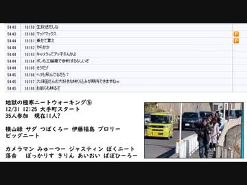 【その１】暗黒放送 地獄の極寒ニートウォーキング⑤（24～30時間目）　放送（2022/01/01）