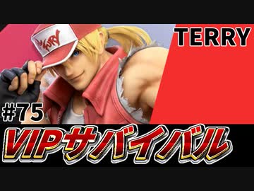 【実況】スマブラSPでたわむれる VIPサバイバル「テリー編」#75