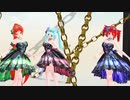 【MMD】アイロニック【重音テト　波音リツ　初音ミク】