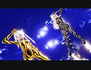 【Ray-mmd】トラ模様のボディスーツを着たビスマルクとグラーフでリリリリ★バーニングナイト