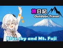 【VOICEROID旅行記】Outdoor Travel　高尾・陣馬登山編 Part②　紅葉を見上げ、富士を望む。