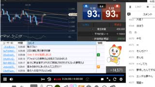 2022年　1月4日　さとし先輩　 あけおめ。初トレードは勝ちたい♪　2/3