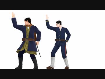 【金カムMMD】感電【杉元佐一　尾形百之助】